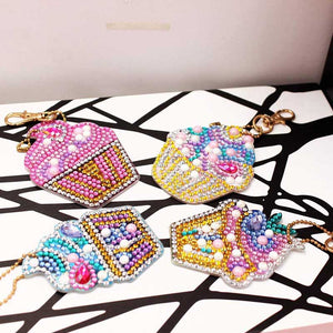 Diamond Painting Hanger Muffin Set van 4 stuks