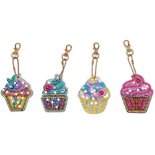 Diamond Painting Hanger Muffin Set van 4 stuks