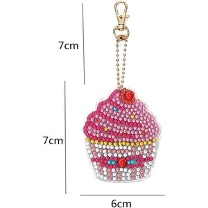 Diamond Painting Hanger Muffin Set van 4 stuks