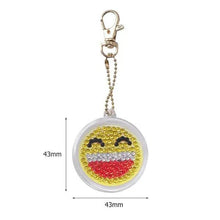 Afbeelding in Gallery-weergave laden, Diamond Painting Hanger Smiley Set van 5 stuks