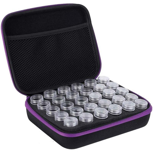 Paarse Diamond Painting Opbergdoos met 30 Compartimenten