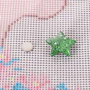 Magneet Coverhouder Diamond Painting Pailletten Sterren 8 Kleuren Accessoire