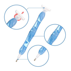 Premium Diamond Painting Pen Lichtblauw 5 Varianten