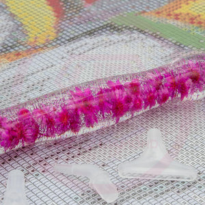 Premium Ergonomische Pen Diamond Painting Roze Bloemen 5 Varianten