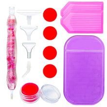 Afbeelding in Gallery-weergave laden, Premium Ergonomische Pen Diamond Painting Roze Bloemen 5 Varianten