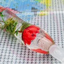 Afbeelding in Gallery-weergave laden, Premium Ergonomische Pen Diamond Painting Rode Bloemen