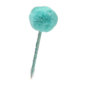 Glitterpen Diamond Painting met Pompon in 4 Kleuren Accessoire