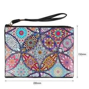 Diamond Painting Polstas met Bloemen
