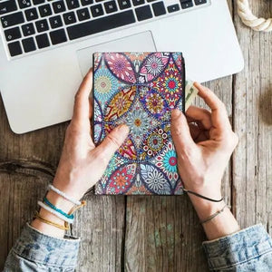 Diamond Painting Polstas met Bloemen