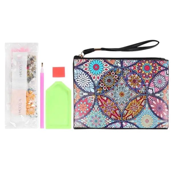 Diamond Painting Polstas met Bloemen