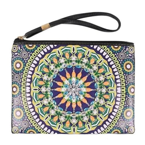 Polstas Diamond Painting met Ster Mandala
