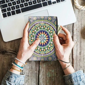 Diamond Painting Polstas met Ster Mandala
