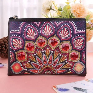 Polstas Diamond Painting met Rode Pauw