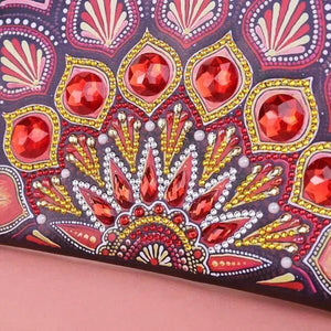 Polstas Diamond Painting met Rode Pauw