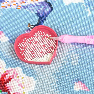 Hartvormige Organizer Diamond Painting Accessoire