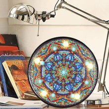 Afbeelding in Gallery-weergave laden, LED-lamp Diamond Painting Blauwe Mandala Ster