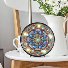 Afbeelding in Gallery-weergave laden, LED-lamp Diamond Painting Blauwe Mandala Ster