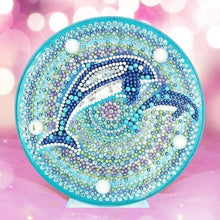 Afbeelding in Gallery-weergave laden, LED Lamp Diamond Painting Dolfijnen