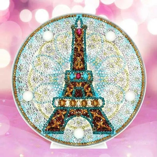 LED-lamp Diamond Painting Eiffeltoren
