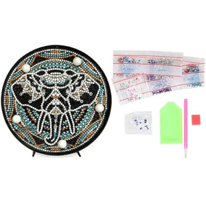 LED-lamp Diamond Painting Olifant