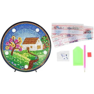 LED-lamp Diamond Painting Huis