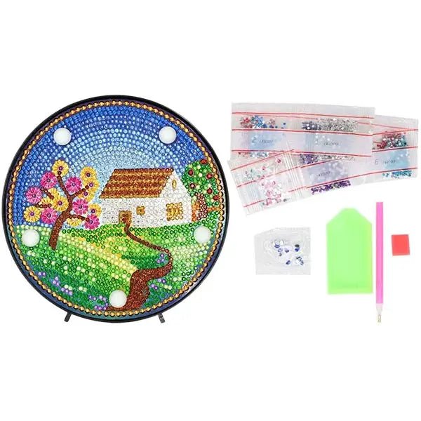 LED-lamp Diamond Painting Huis