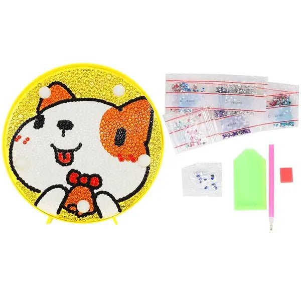 LED-lamp Diamond Painting Hond