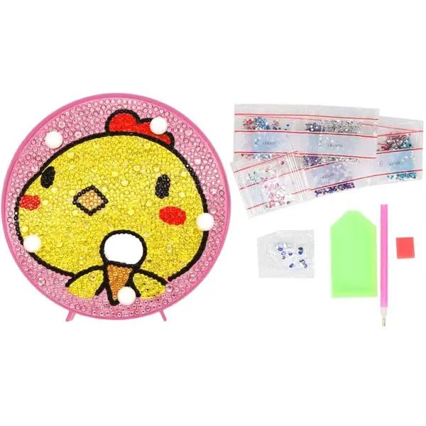 LED-lamp Diamond Painting Kuiken