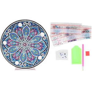 LED-lamp Diamond Painting Bloem Mandala