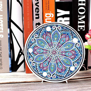 LED-lamp Diamond Painting Bloem Mandala