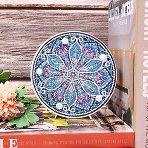 LED-lamp Diamond Painting Bloem Mandala