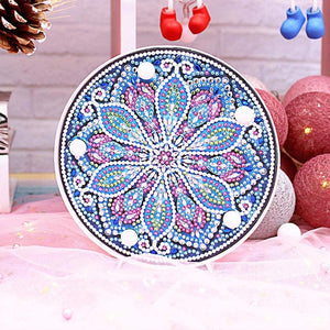 LED-lamp Diamond Painting Bloem Mandala