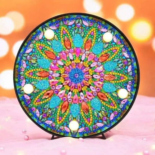 LED-lamp Diamond Painting Mix Mandala