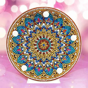 LED-lamp Diamond Painting Ster Mandala