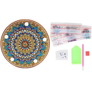 LED-lamp Diamond Painting Ster Mandala