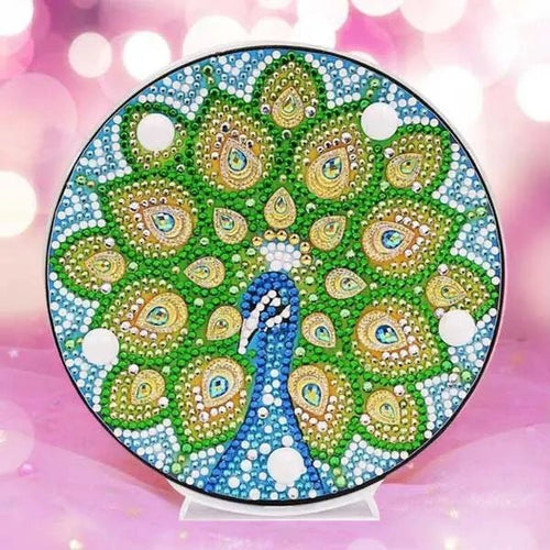 LED Licht Diamond Painting Pauw