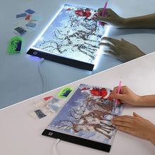 Afbeelding in Gallery-weergave laden, LED Lichtplaat voor Diamond Painting A4