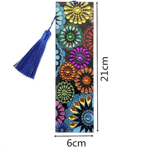 Diamond Painting Bladwijzers Mandala Bloemen