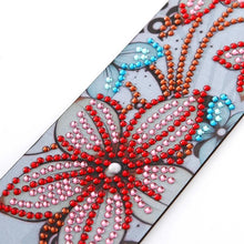 Afbeelding in Gallery-weergave laden, Boekwijzer Diamond Painting Rode Bloemen