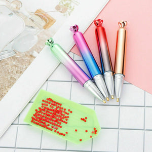 Meerkleurige Pen Diamond Painting in 4 Kleuren Accessoire