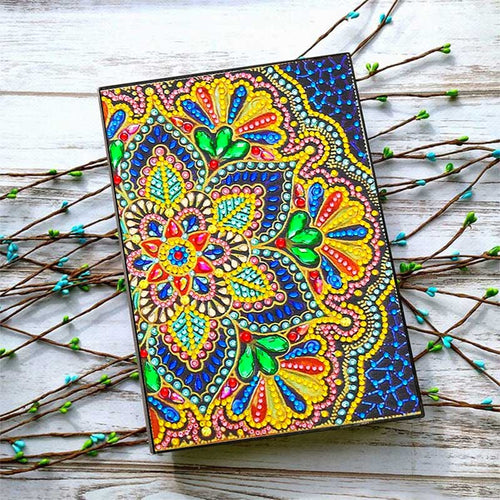 Diamond Painting Boek Ontwerp Bloem
