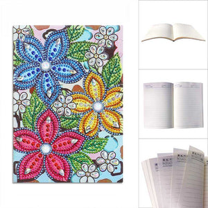 Diamond Painting Boek Bloemontwerp