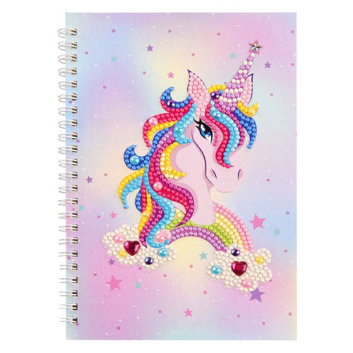 Diamond Painting Boek Roze Eenhoorn