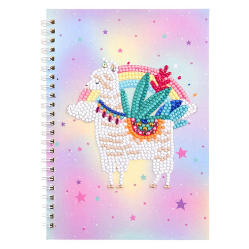 Notitieboek Diamond Painting Omslag Lama