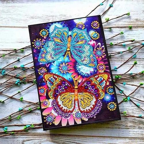 Diamond Painting Boek Vlinders