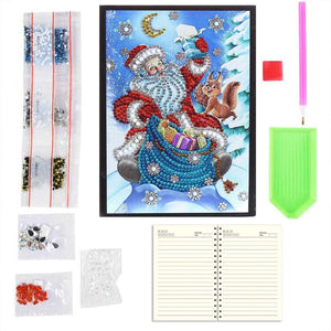 Diamond Painting Boek Kerstman