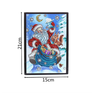 Diamond Painting Boek Kerstman