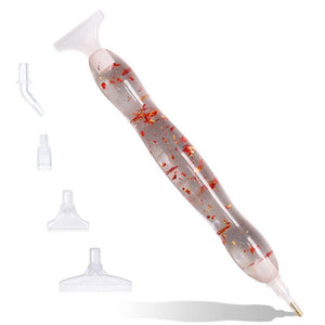 Premium Diamond Painting Ergonomische Pen Gouden Blad Accessoire