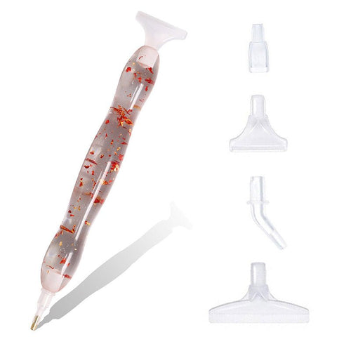 Ergonomische Premium Diamond Painting Pen Gouden Blad Accessoire