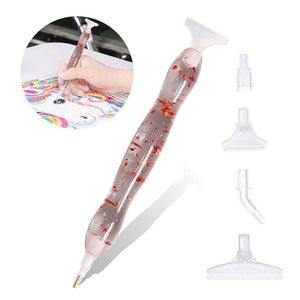 Premium Diamond Painting Ergonomische Pen Gouden Blad Accessoire